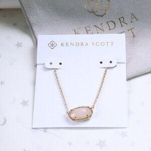 Kendra Scott Gold and Pink Necklace